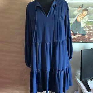 erin featherston man navy dress